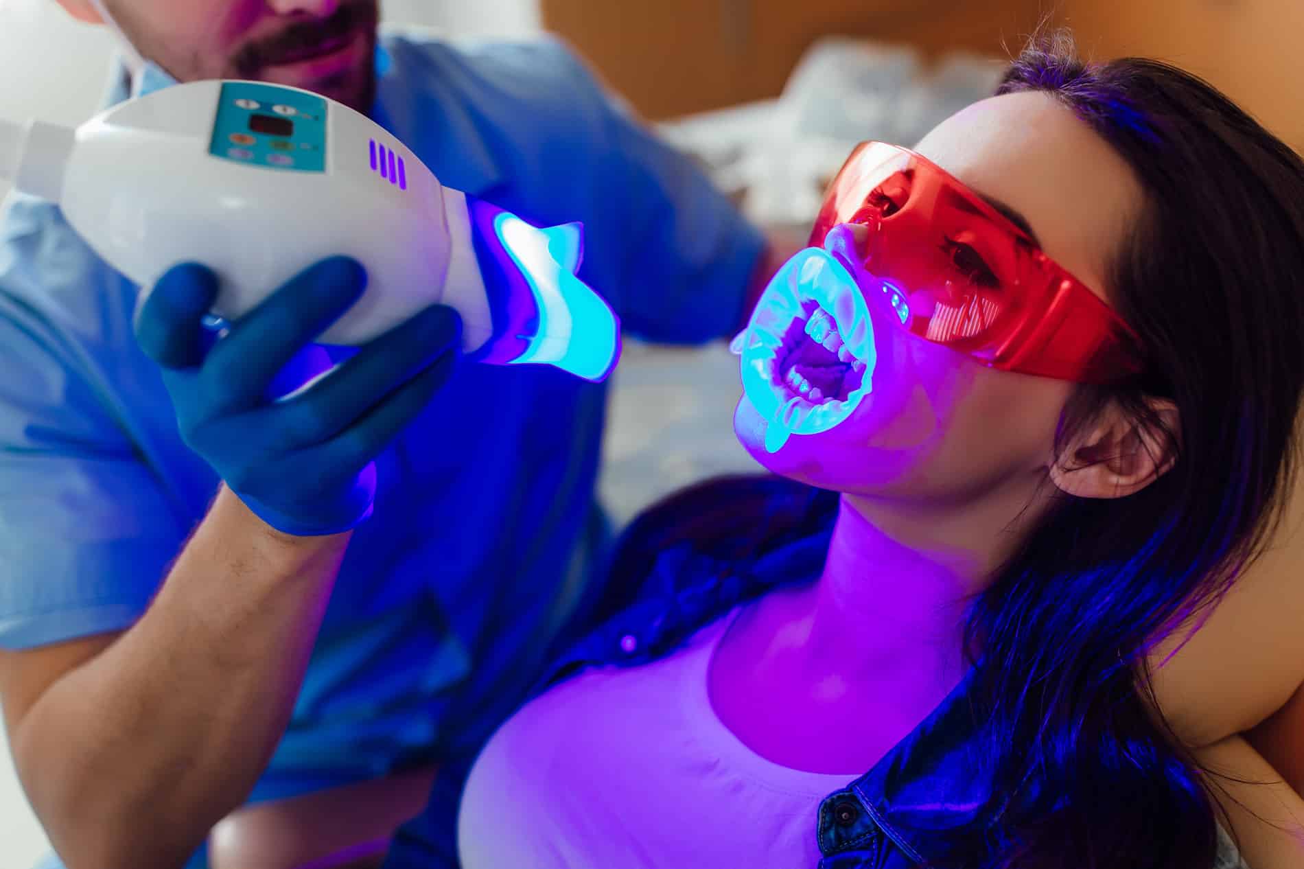 Teeth whitening at Inspired Smiles in Burnsville MN